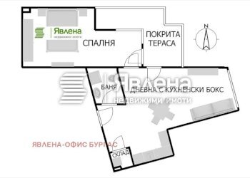 Apartment Burgas (neighborhood Меден рудник - зона Г) - photo 1