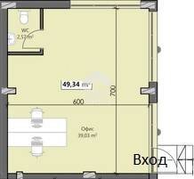 Office Plovdiv (neighborhood Кършияка) - floor plans 1