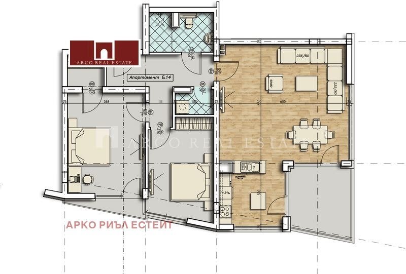 Apartment Sofia (neighborhood Стрелбище) - photo 1