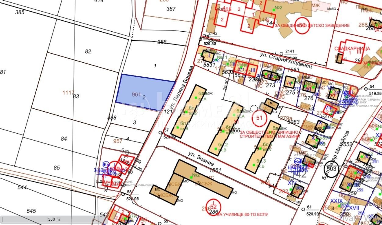 Terreno edificabile Sofia (zona Бенковски) - foto 1