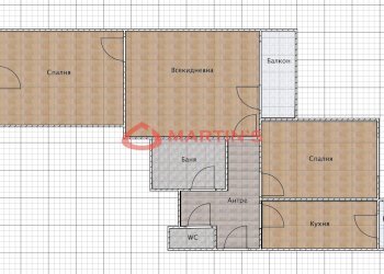 Four-room apartment Sofia - photo 1