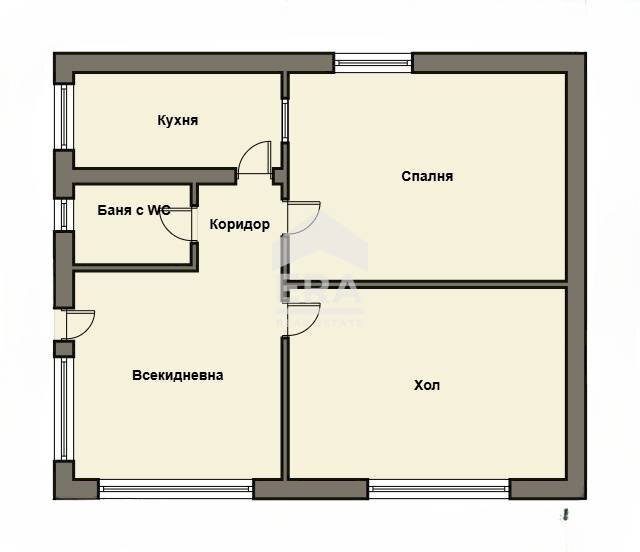 Villa Varna (neighborhood Колхозен пазар) - floor plans 1