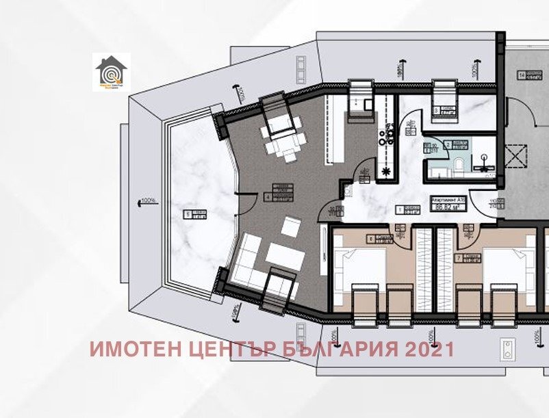 Apartment Sofia (neighborhood Овча купел) - photo 1