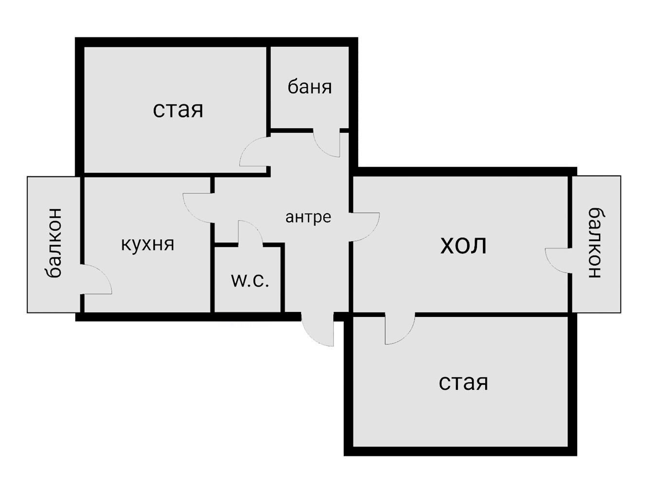 Двустаен София (квартал Младост 1) - фото 1