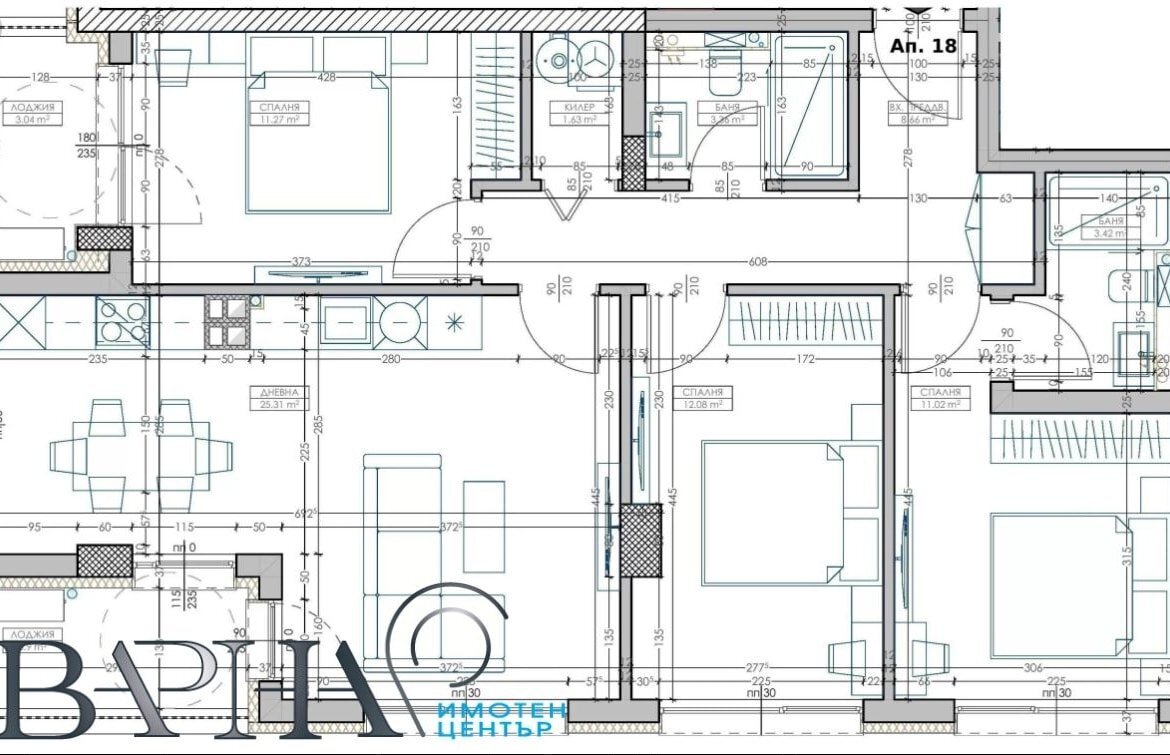 Four-room apartment Младост 1, Varna - photo 1