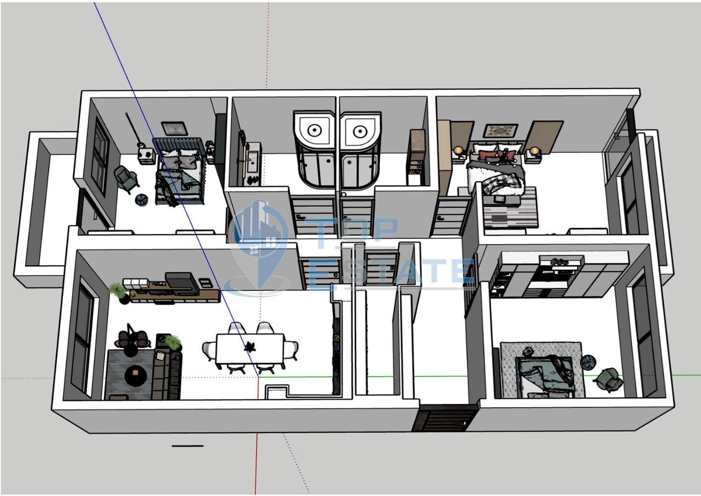 Four-room apartment Veliko Tarnovo (neighborhood Бузлуджа) - photo 1