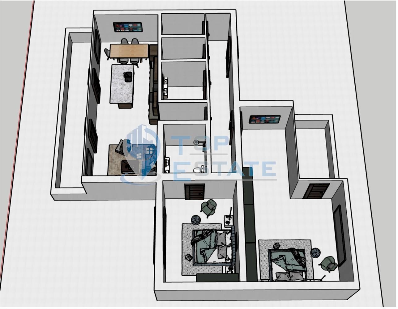 Three-room apartment Veliko Tarnovo (neighborhood Бузлуджа) - photo 1