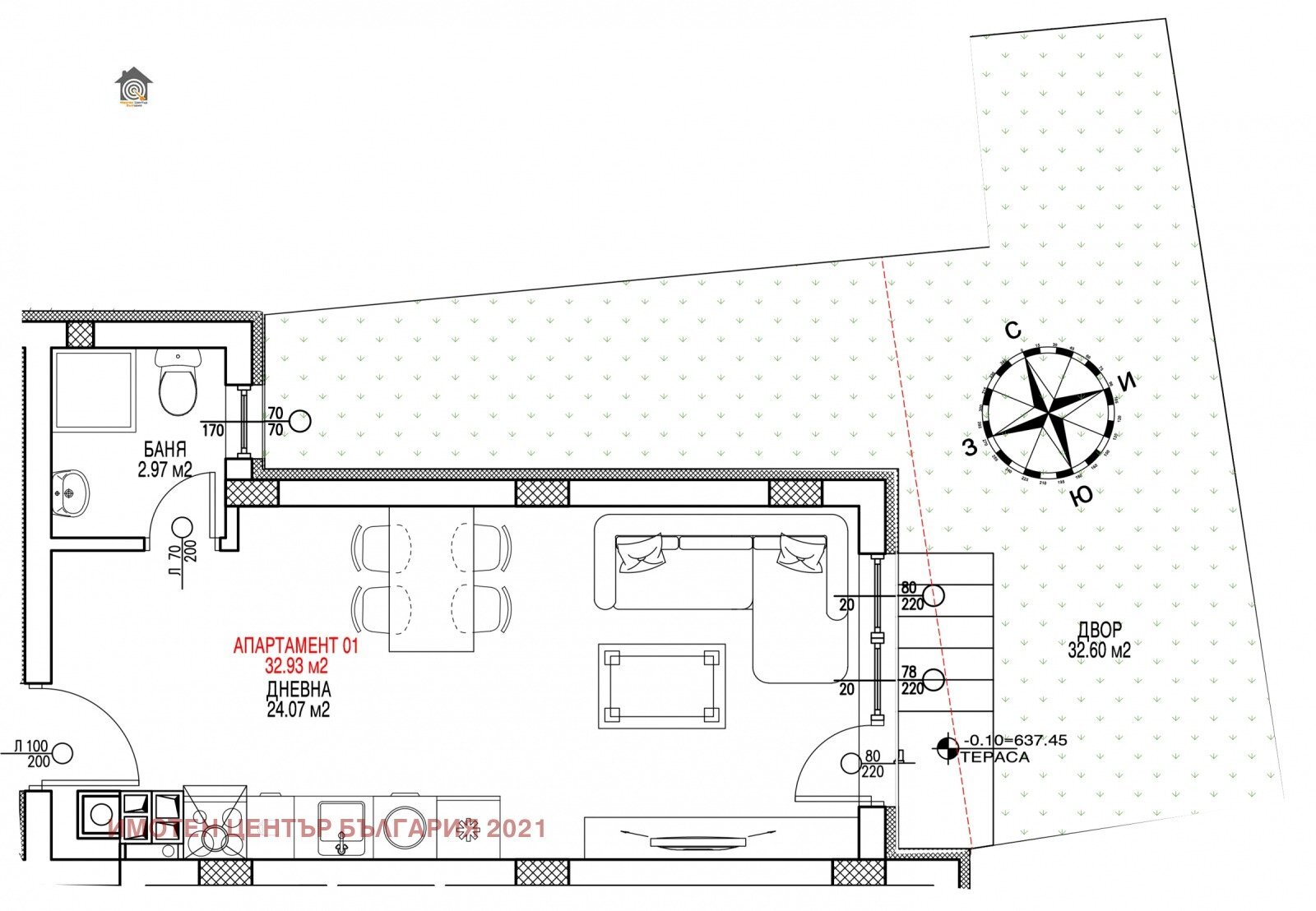 Apartment Sofia (neighborhood Студентски град) - photo 1