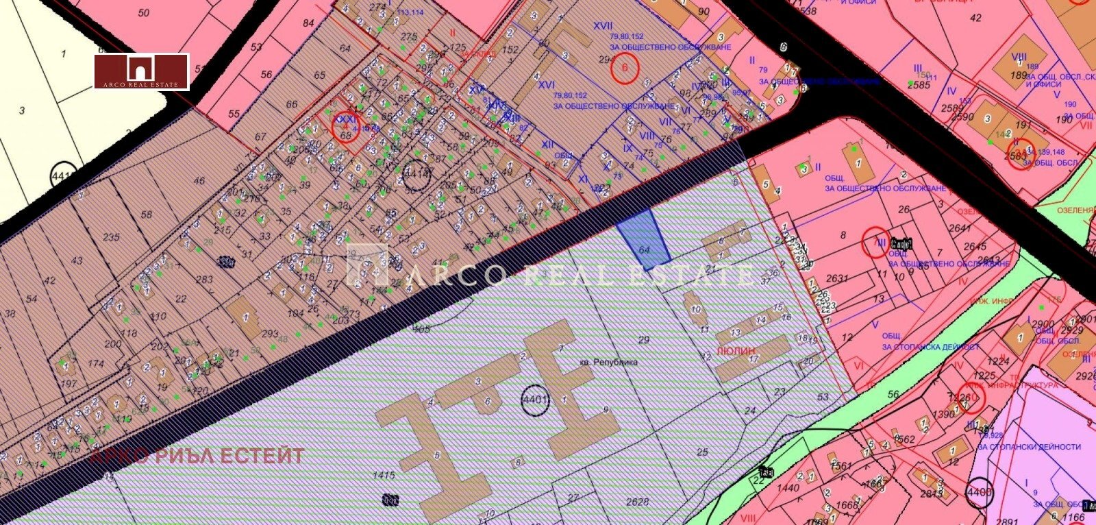 Земя за строеж София (квартал Люлин - център) - фото 1