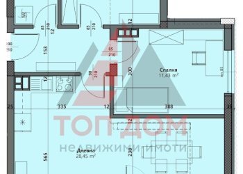 Three-room apartment Varna (neighborhood Виница) - photo 1