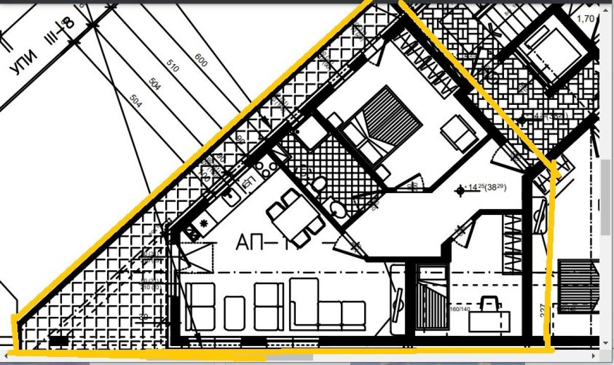 Three-room apartment Burgas (neighborhood Меден рудник - зона Б) - photo 1