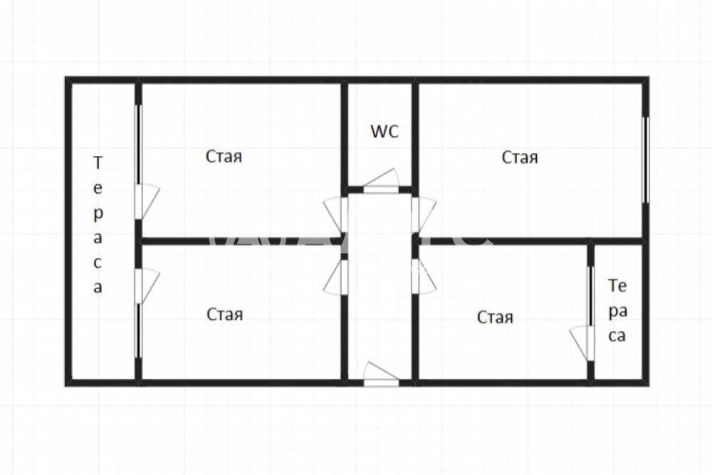 Office Burgas city, Burgas - floor plans 1