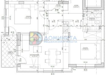 Three-room apartment гр. Приморско, Primorsko - photo 1