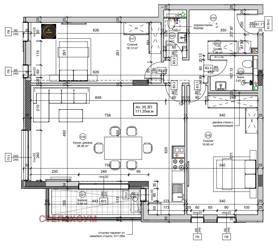 Appartamento бул. Овча купел, Sofia (zona Овча купел) - foto 1