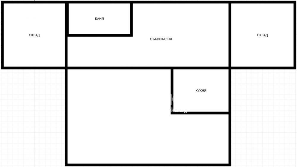 Commercial Premises Plovdiv city, Plovdiv - floor plans 1