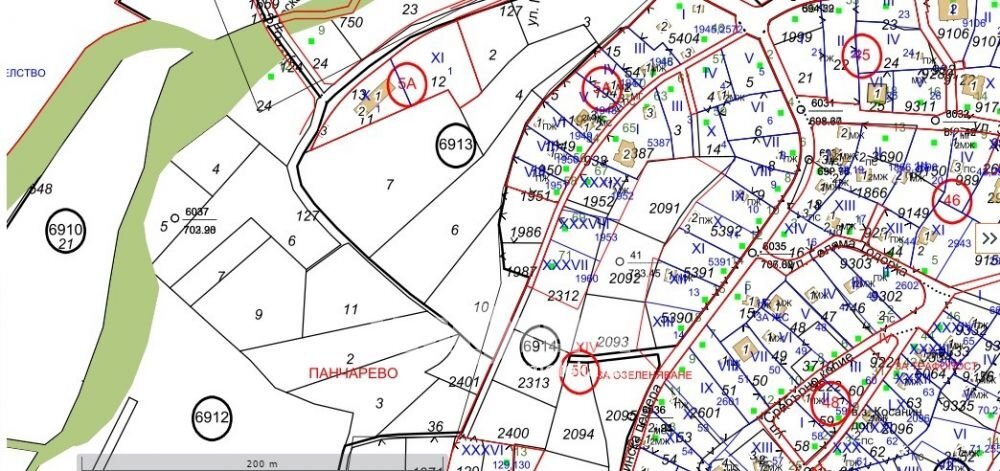 Building land Bistritsa village, Blagoevgrad - floor plans 1