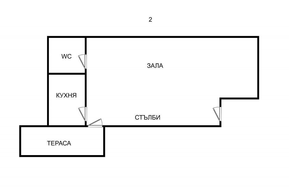 Office Varna city, Varna - floor plans 1