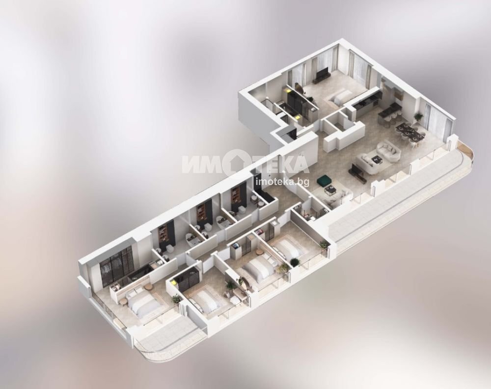 Apartment Sofia - floor plans 1