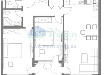 Trilocale Sofia (zona Дървеница) - foto 1