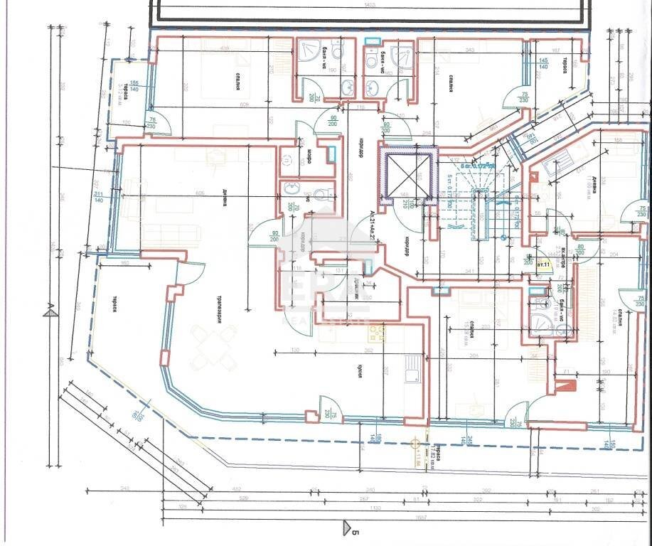 Trilocale Pomorie - planimetria 1