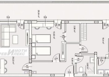 Three-room apartment Plovdiv (neighborhood Южен) - photo 1