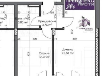 Two-room apartment Plovdiv (neighborhood Каменица 2) - photo 1