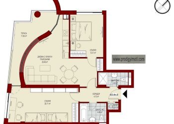 Three-room apartment Sofia (neighborhood Сердика) - photo 1