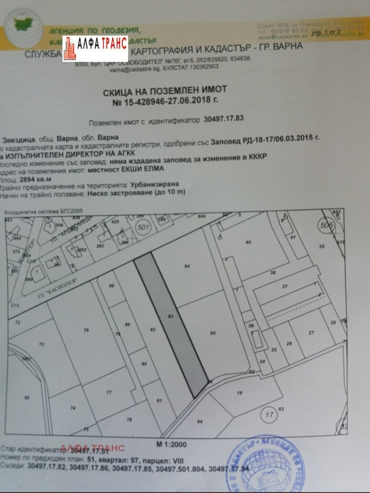 Agricultural land с. Звездица, Omurtag - photo 1