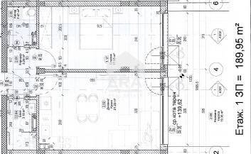 Two-room apartment Varna (neighborhood м-т Долна Трака) - floor plans 1