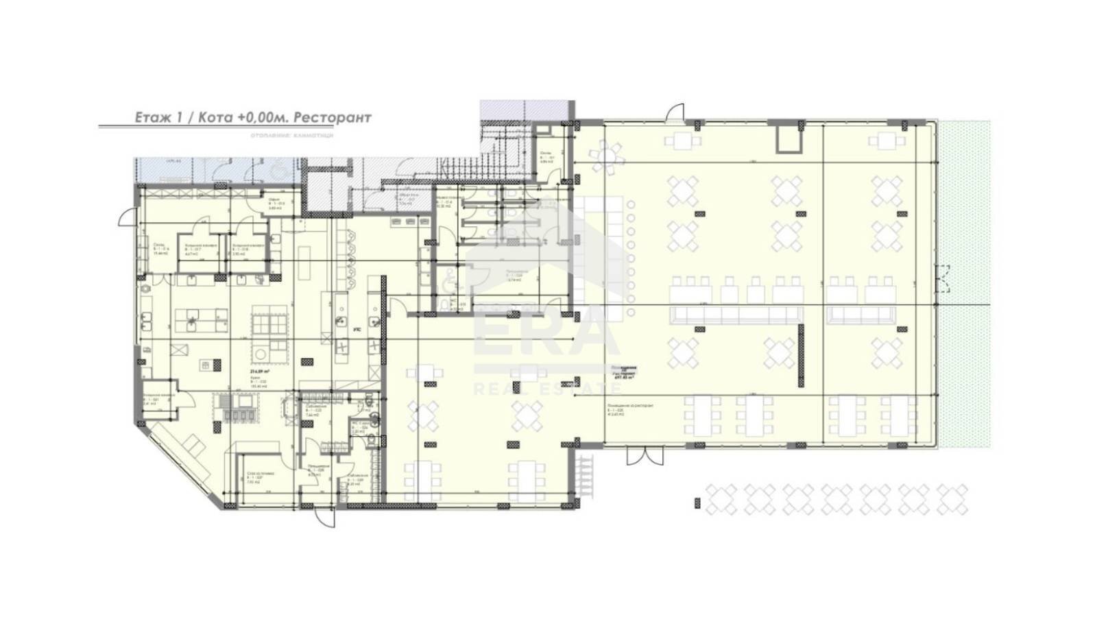 Shop Център, Sofia - floor plans 1