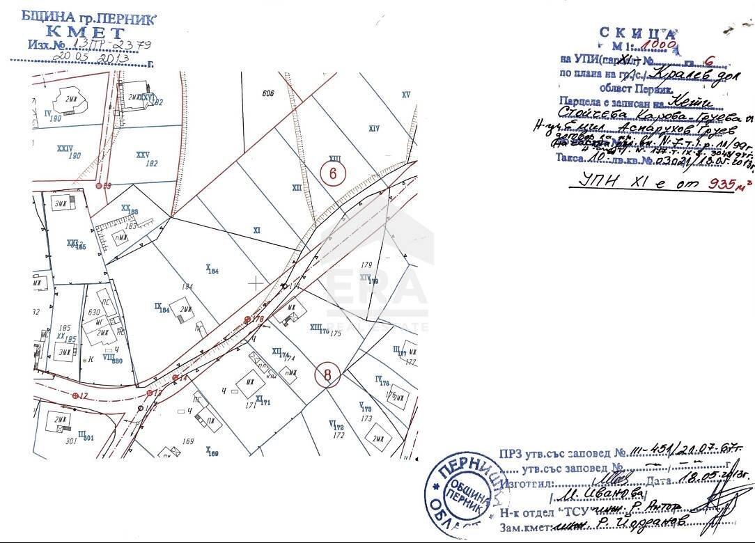 Building land Pernik - floor plans 1