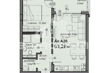 Monolocale Sofia (zona Люлин 5) - foto 1