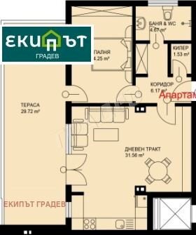 Three-room apartment Varna (neighborhood Бриз) - photo 1