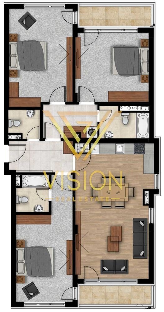 Quadrilocale Sofia (zona Кръстова вада) - foto 1
