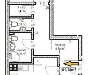 Trilocale Plovdiv (zona Христо Смирненски) - foto 1