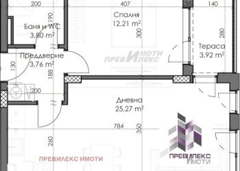 Two-room apartment Plovdiv (neighborhood Каменица 2) - photo 1