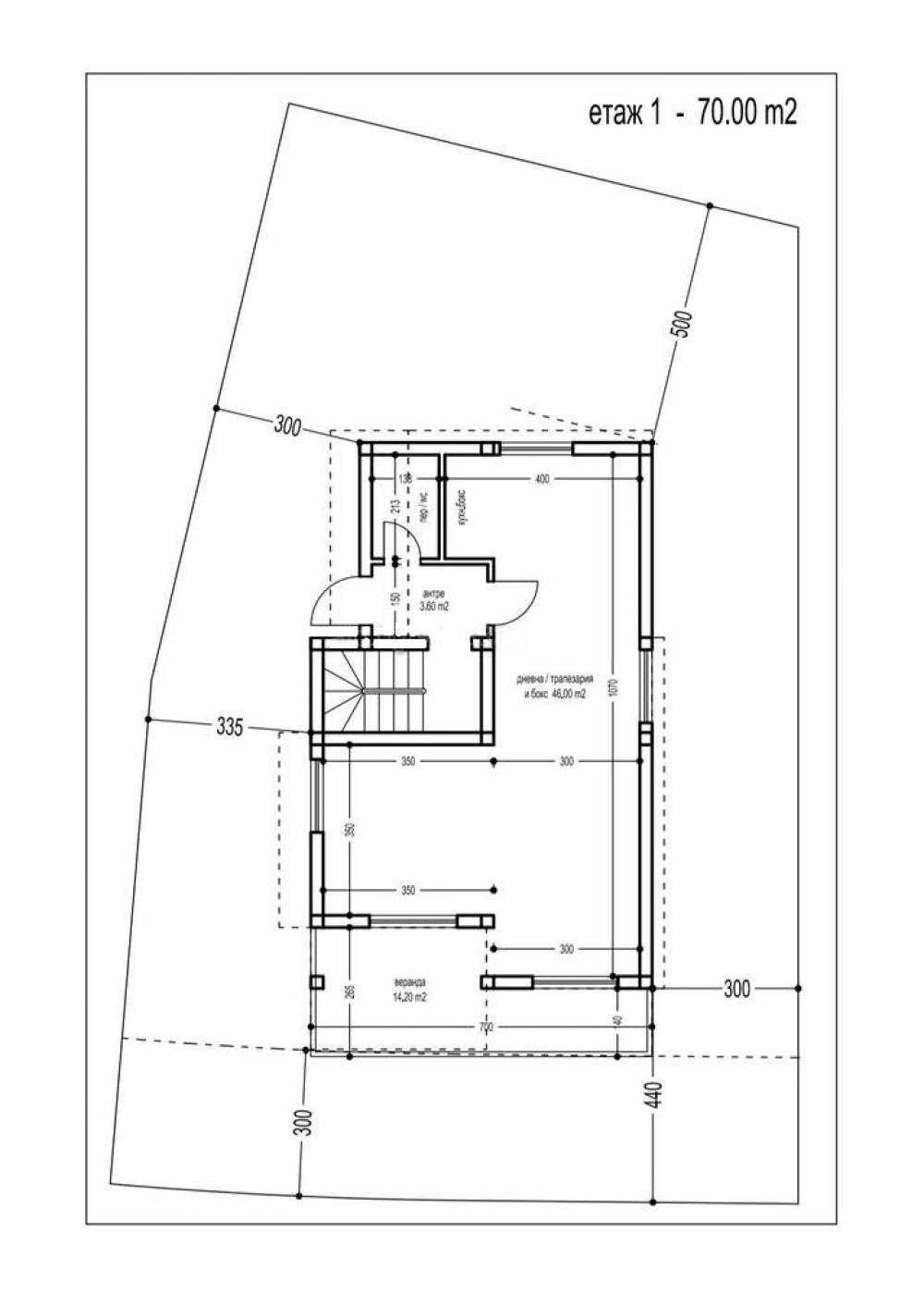 Independent house Laka village, Burgas - floor plans 1