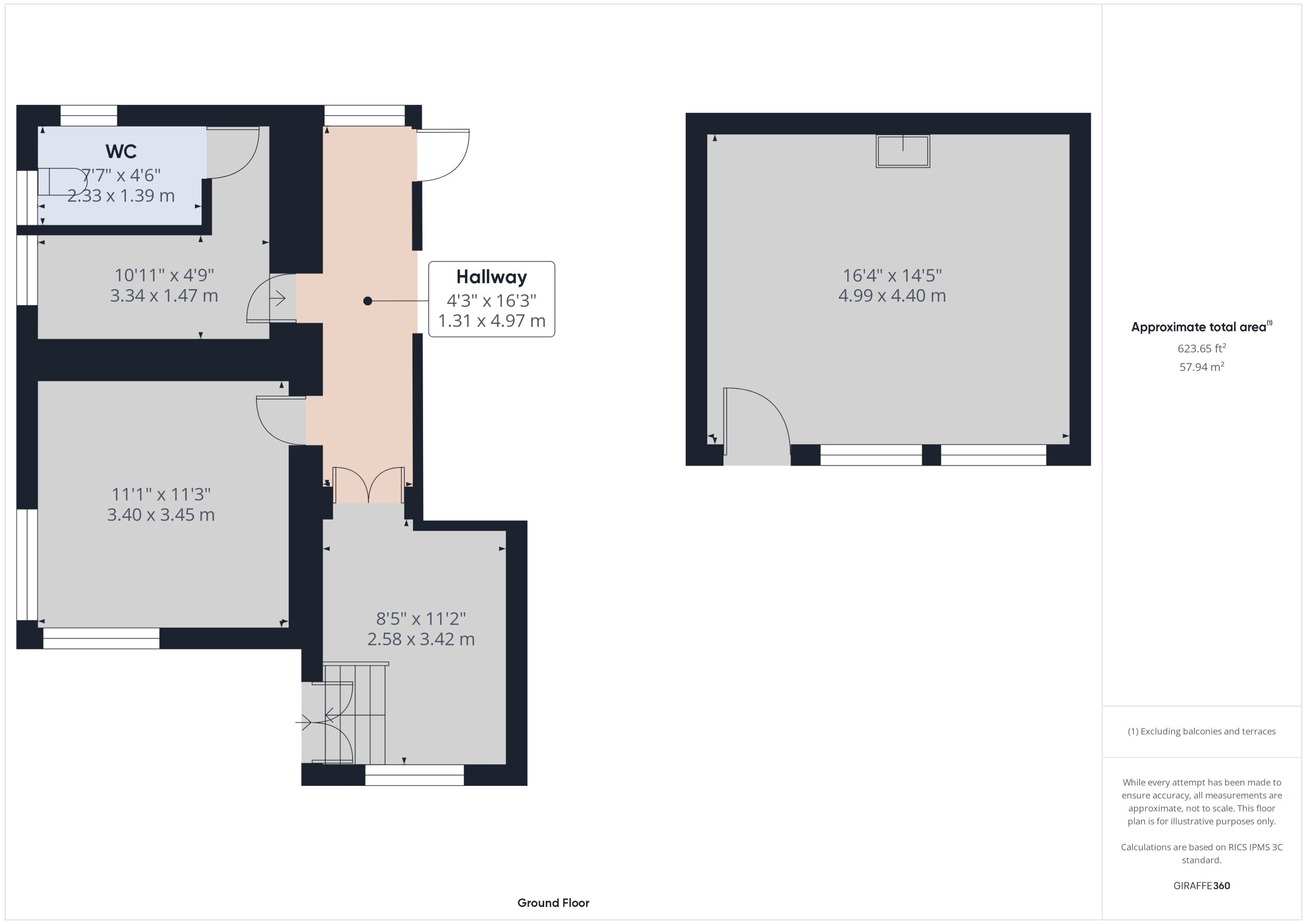 Independent house Borovan - floor plans 1