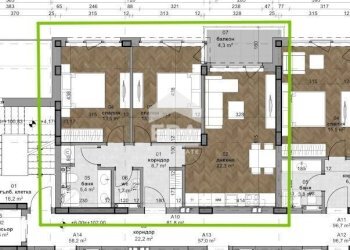 Three-room apartment Krushari - photo 1