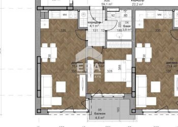 Two-room apartment Krushari - photo 1