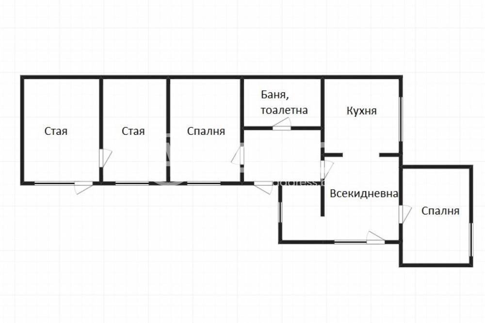 Independent house Burgas city, Burgas - floor plans 1