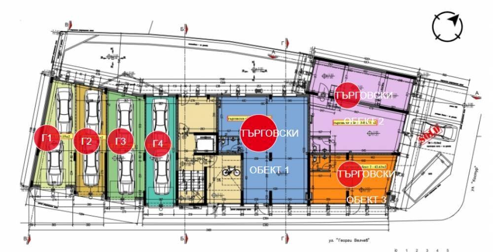 Commercial Premises Varna city, Varna - floor plans 1