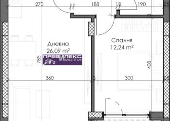 Two-room apartment Plovdiv (neighborhood Каменица 2) - photo 1