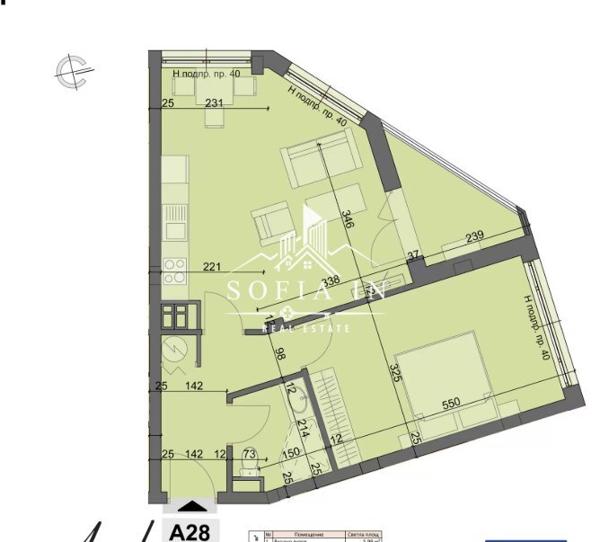 Apartment гр. София, Sofia (neighborhood Хаджи Димитър) - photo 1