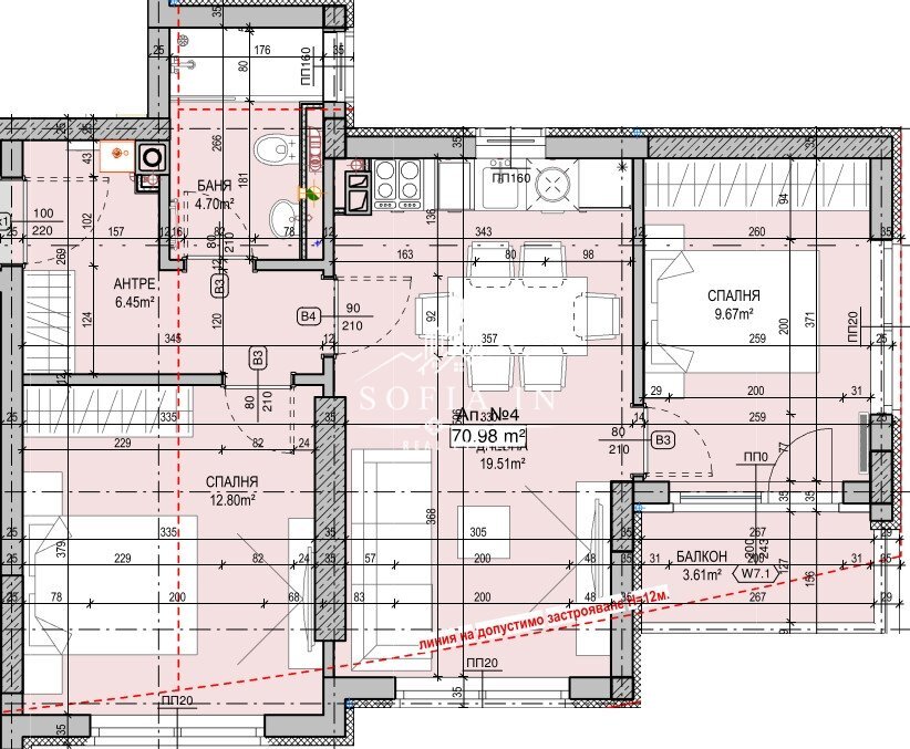 Appartamento гр. София, Sofia (zona Кръстова вада) - foto 1