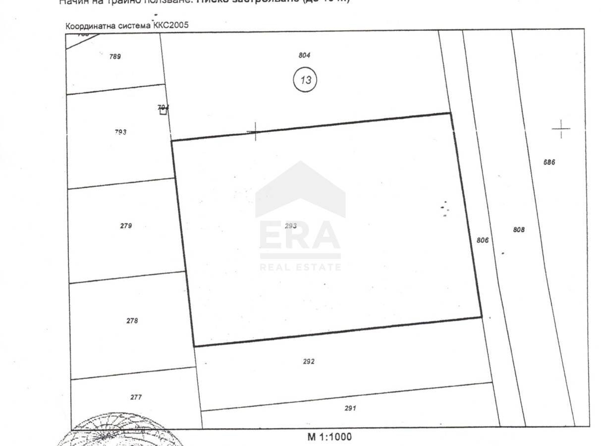 Terreno edificabile Свети Георги, Pomorie - planimetria 1