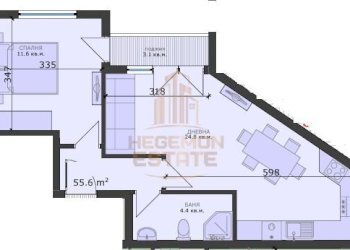 Two-room apartment Varna - photo 1