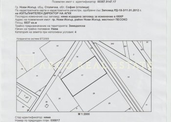 Земя за строеж София (квартал гр. Нови Искър) - фото 1