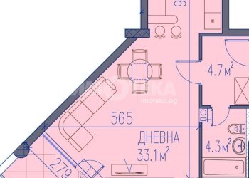 Two-room apartment Plovdiv city, Plovdiv - photo 1