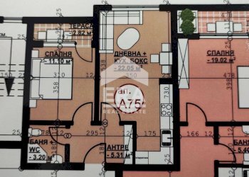 Two-room apartment Haskovo (neighborhood Орфей) - photo 1